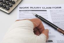 work injury claim form